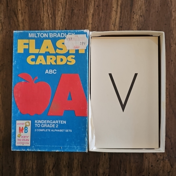 Milton Bradley Flash Cards 1963 Edition - Picture 7 of 8